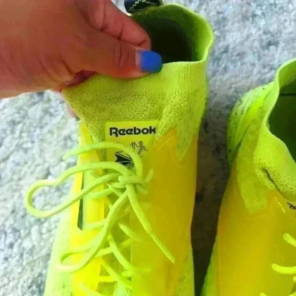 Reebok Mens Zoku Runner Ultra Knit Is Solar Yellow Black 11 - Picture 6 of 15